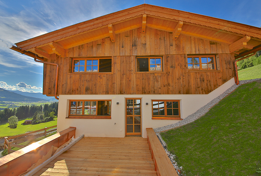 Tiroler Bauernhaus in Kirchberg bei Kitzbühel - Moser Hausbau GesmbH