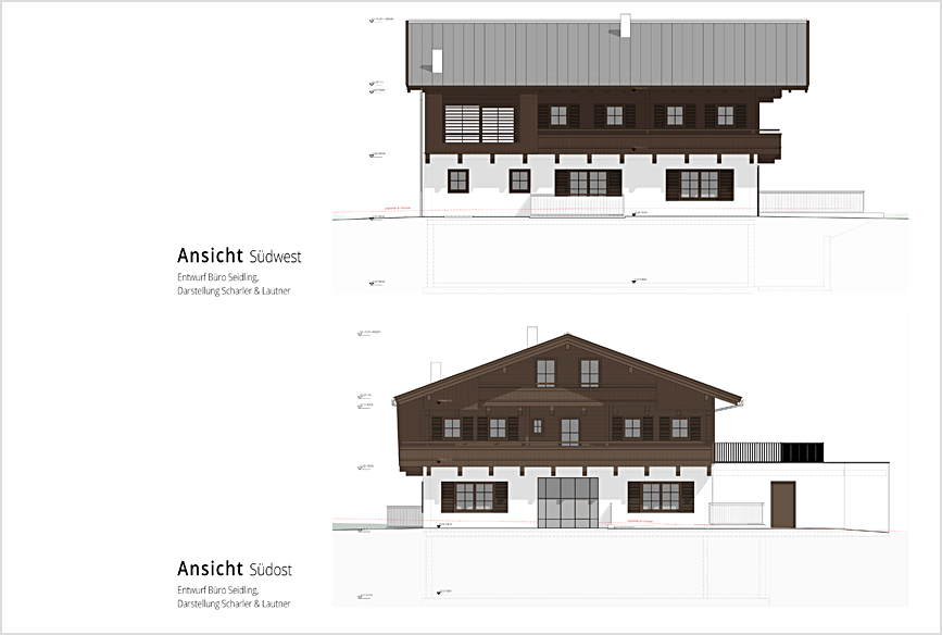 Ansicht Giglmairhof Süd