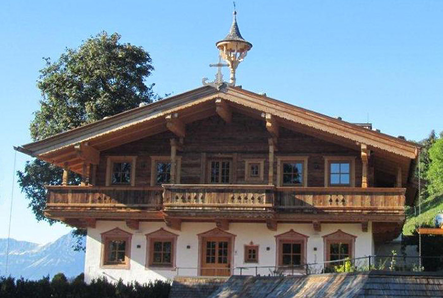 Tiroler Bauernhaus am Vorderen Sonnberg in Kitzbühel - Moser Hausbau GesmbH